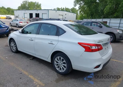 2018 Nissan Sentra Sv z USA, uszkodzony, nr VIN 3N1AB7AP1JY226481